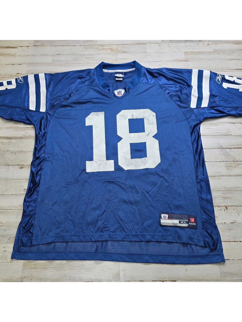 Reebok NFL Peyton Manning #18 Indianapolis Colts Jersey XL Authentic Football